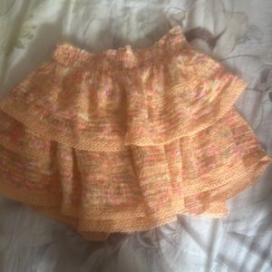 Aerie rock n ruffles skirt